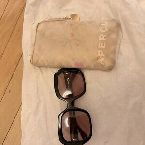 Aperçu Oversized Sunglasses in Chocolate Brown